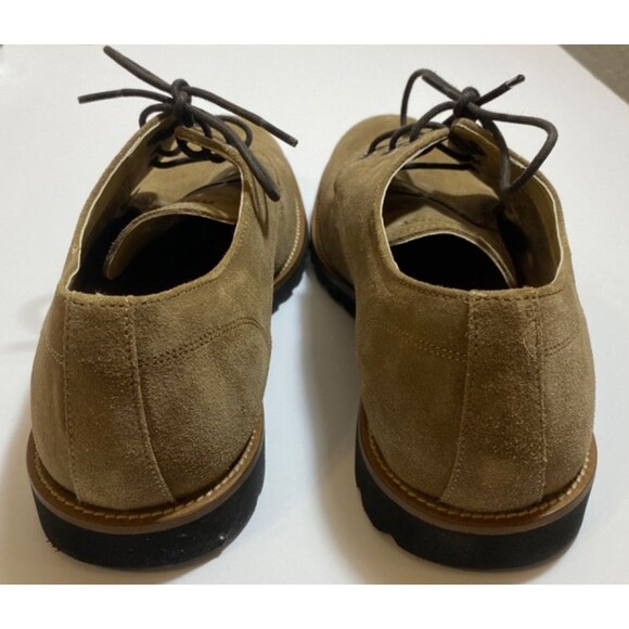 Rockport Dress Shoes~Mens 9~Brown/Tan Suede Oxfords~Adiprene~Comfort~NWOT